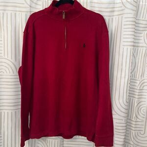 Polo Ralph Lauren pullover red black
